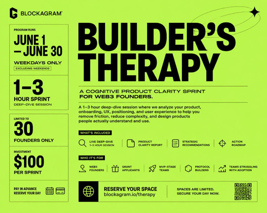 Builder's Therapy flagship workshop